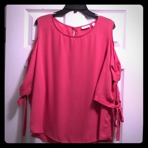 NWOT New York & Co Pink Blouse